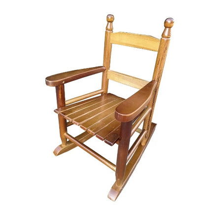 US Local Children's Rocking Oak Chairs