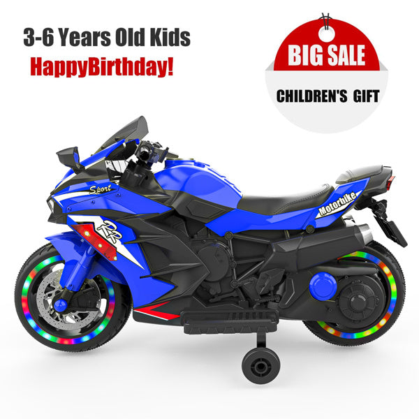 US Local 12V Children's Electric Motorcycle, No Delivery On Weekends