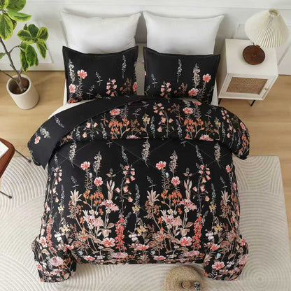 US Local HeiSeFanHua Comforter