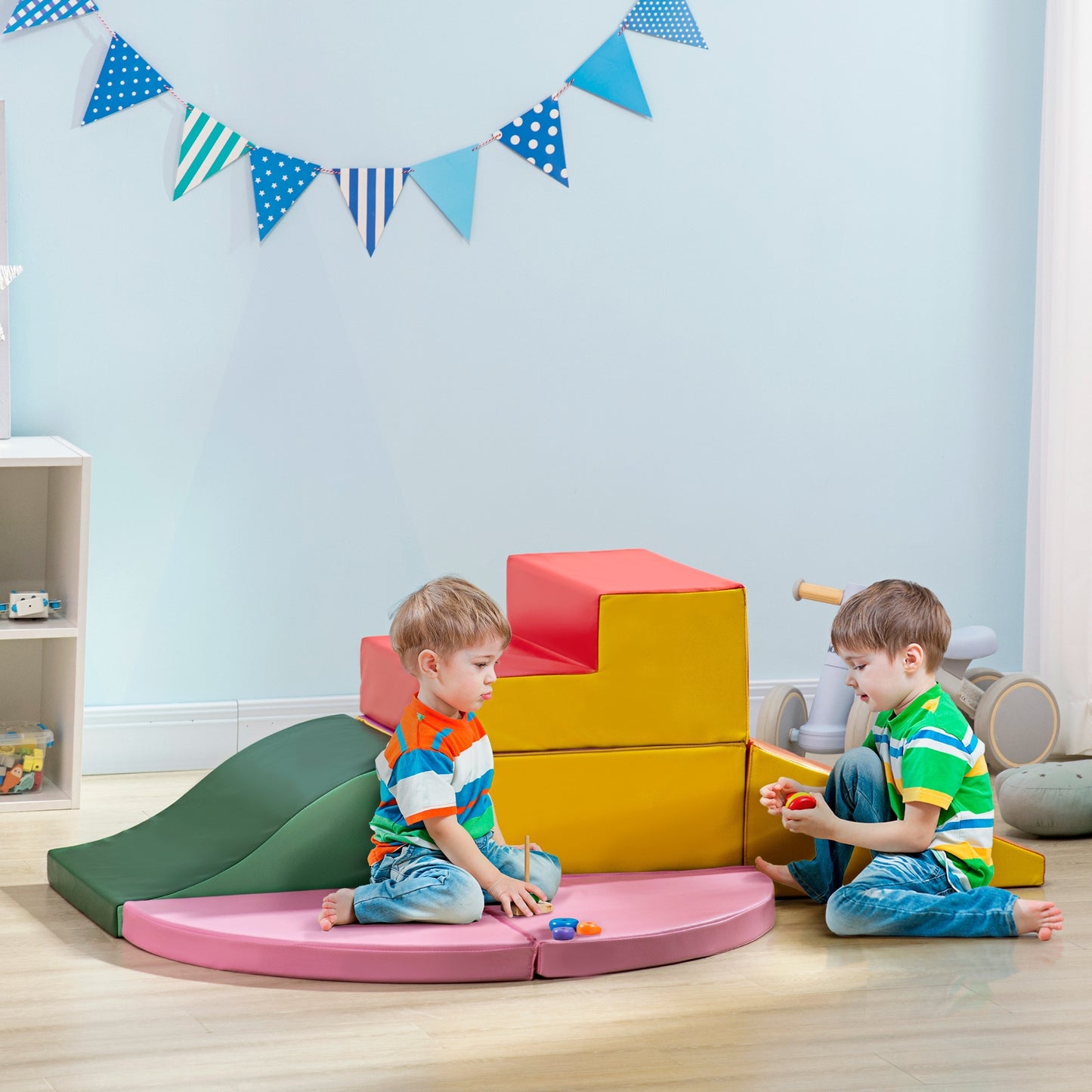 US Local 10-Piece Soft Play Set for Creativity