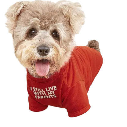 US Local Pet Clothes Round Neck T-shirt