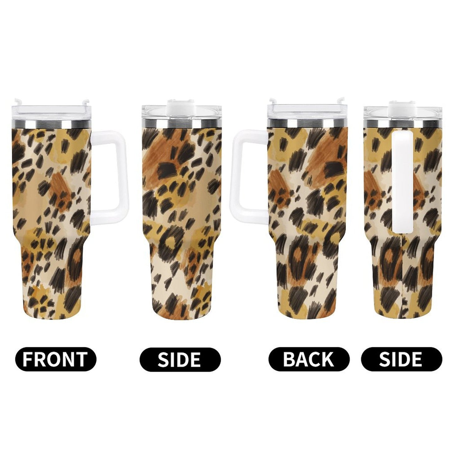 PHDT00461 POD US Local Tumbler 40 oz Large Capacity Car Cup Tiger