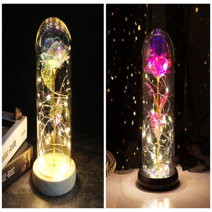 Little Prince Rose Glass Cover