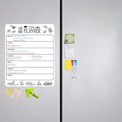 US Local Magnetic Fridge Message Board, Having A Super Large Writing Area And Made With Fine Craftsmanship, An Essential Single Item For The Kitchen.