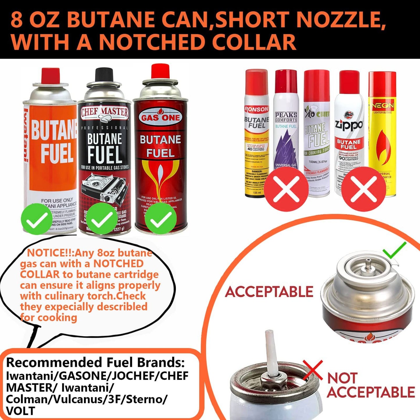 UK Local Professional Butane Kitchen Torch