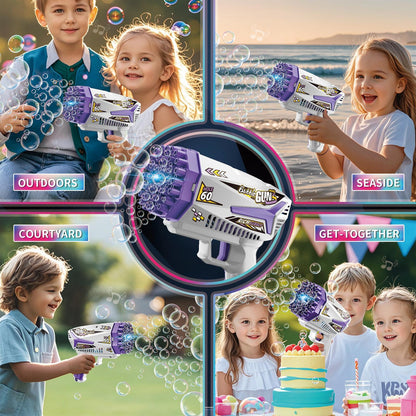 US Local Bubble Gun - Suitable For Outdoor Play And Parties, Enjoy Bubble Fun At Any Time