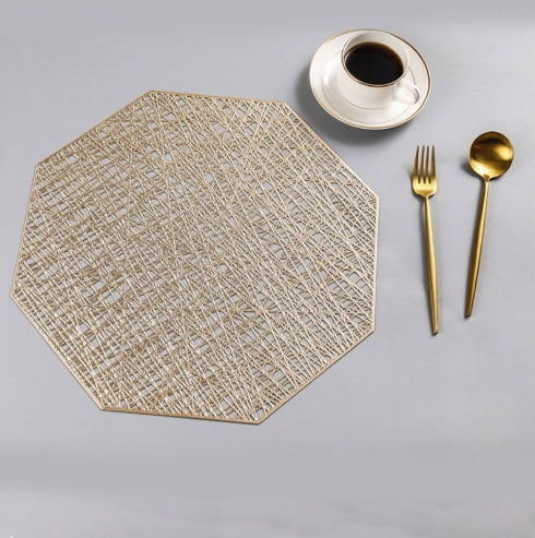 Solid Color Nordic Round Placemat