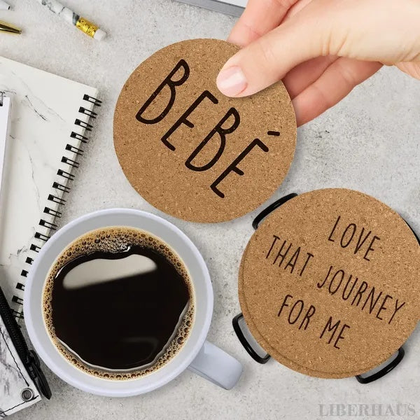 US Local Cork Coasters For Drinks Coasters Set Of 6 With Holder Funny Coasters For Adults Cup Coasters For Coffee Table Home Bar Wedding Absorbent Coasters Mat Cups Cool Decor Unique Coaster Gift