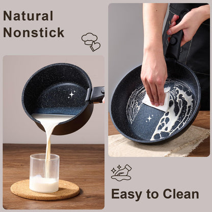 US Local 6 piece Detachable Handle Pot Set