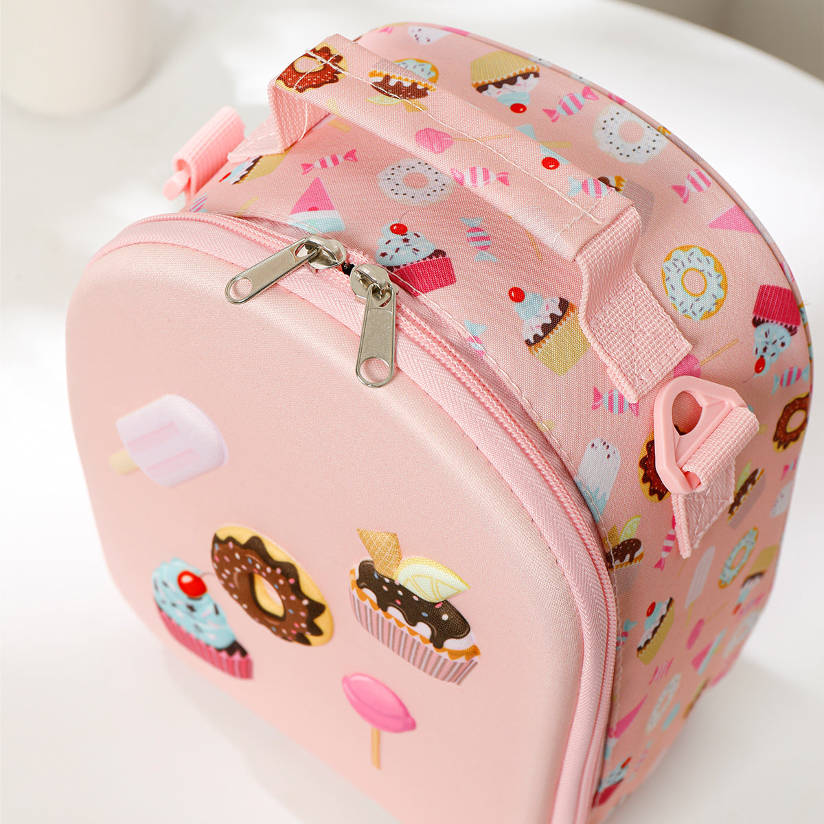 US Local Cute Lunch Insulated Bag, Portable Outdoor Makeup Bag, Insulated And Cold, Suitable For Holding Lunch And Cold Drinks, Also A Cute Backpack For Children