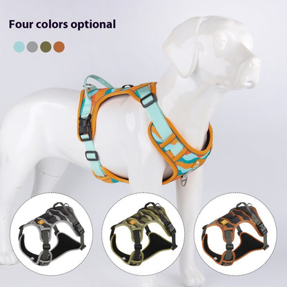US Local Dog Chest And Back Reflective Commuter Hand Holding Rope