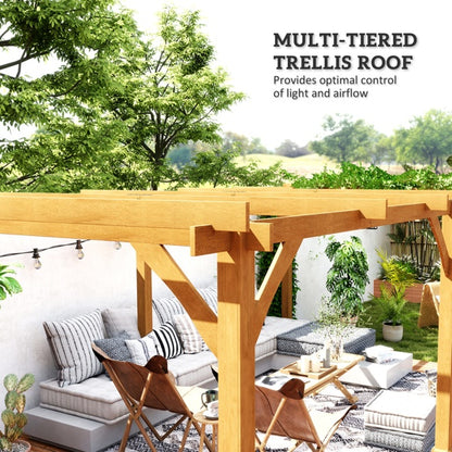 US Local Arbecue And Cooking Pergola