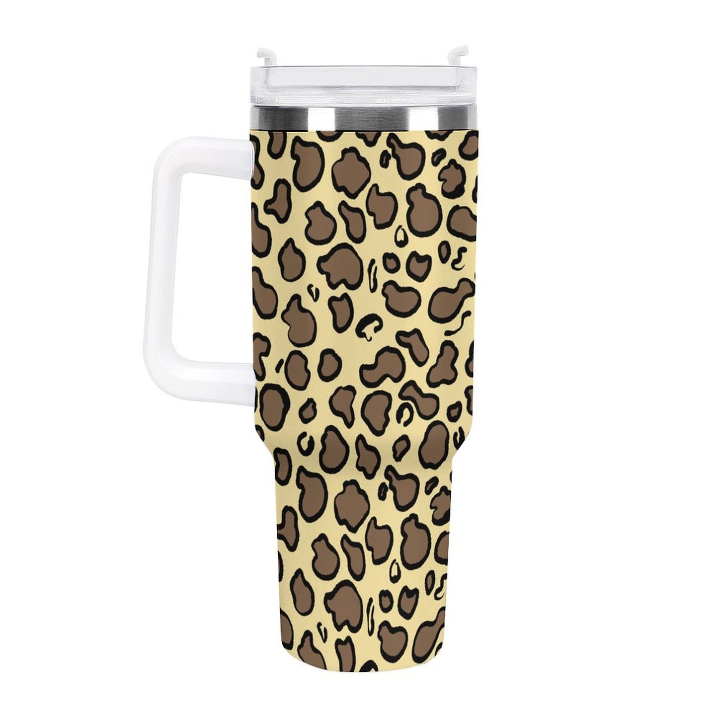 PHDT00403 POD US Local Tumbler 40 oz Large Capacity Car Cup Leopard
