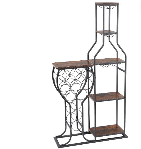 US Local Hanging Wine Glass Holder Wine Storage Rack