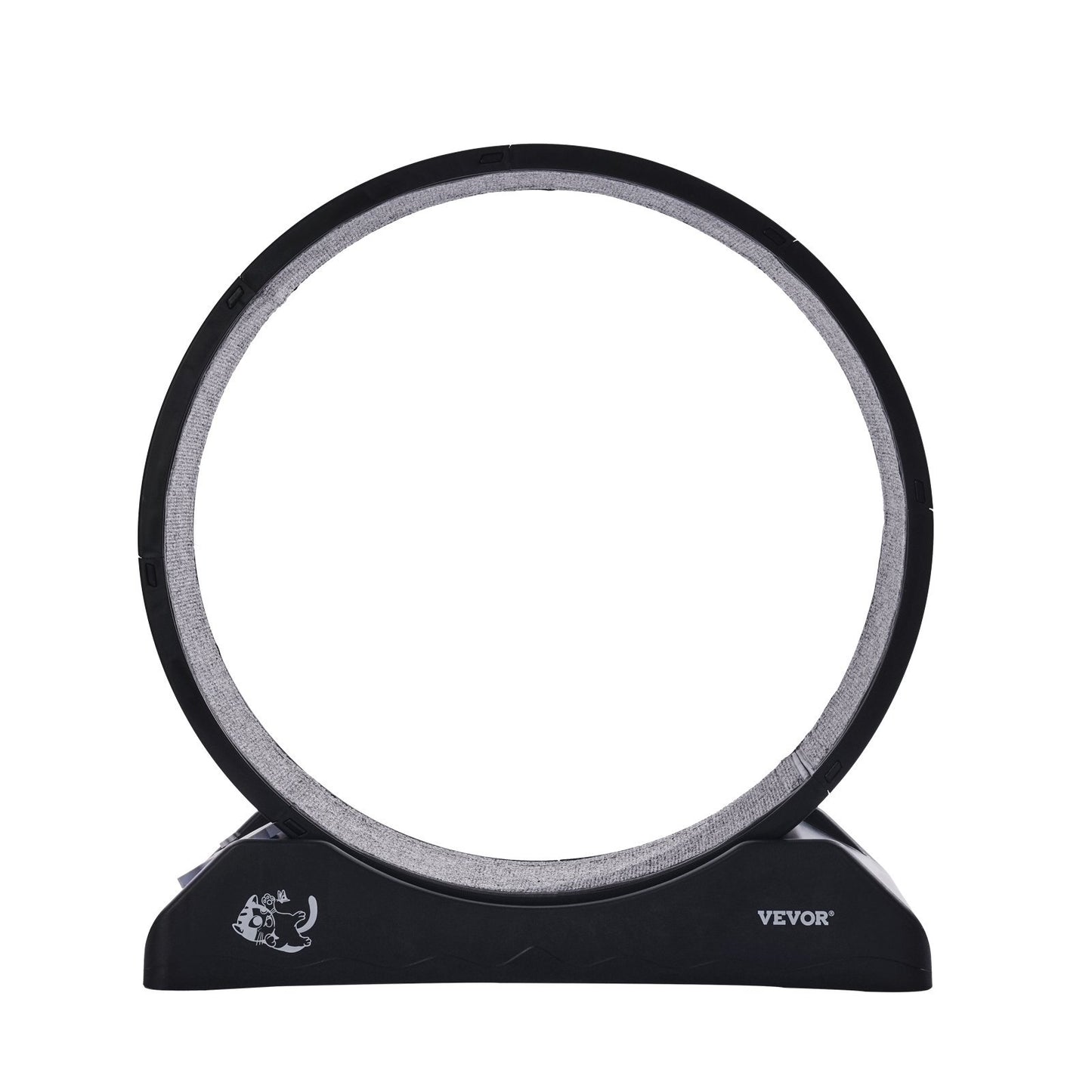 US Local Cat Exercise Wheel 31.5 In Large Indoor Cat Running Wheel Treadmill Black