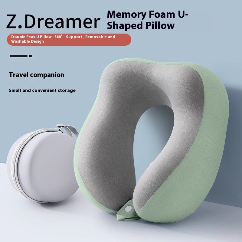 Memory Foam U-shaped Cervical Spine Neck Portable U-shaped Pillow