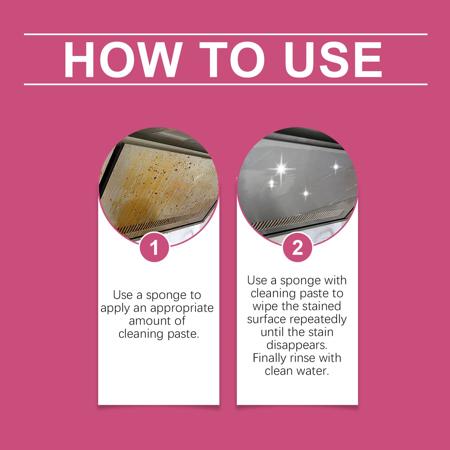 US Local Jakehoe Kitchen Stainless Steel Cleaning Paste, Multi-functional Cleaning Paste For Polishing And Cleaning Stains On Cookware Bottoms