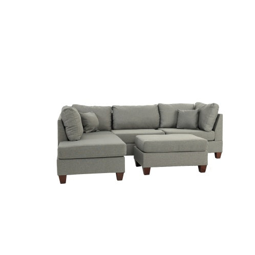 US Local 3-PC SECTIONAL In Gray