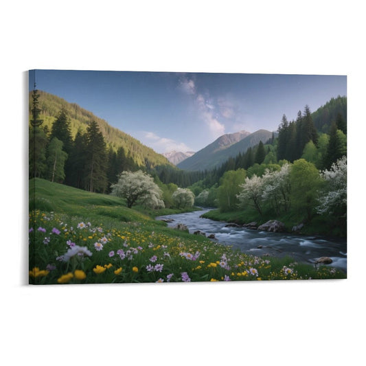 Decorative Interior Frame Painting Spring-5