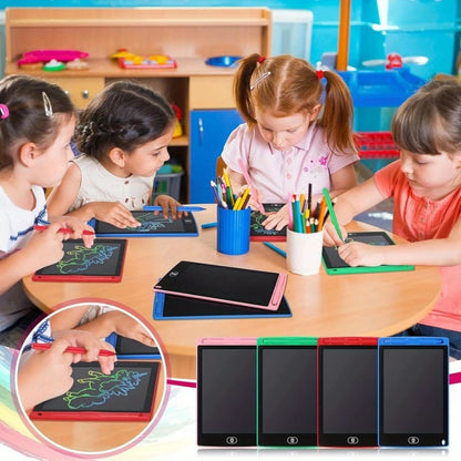 US Local 8.5 Inch Color LCD Doodle Board - Reusable & Erasable Drawing Tablet For Kids, Perfect Gift For Birthdays, Christmas & School