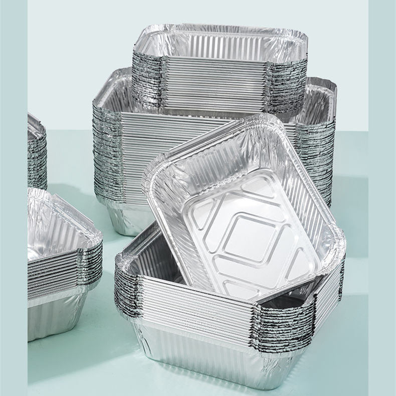 High Temperature Resistant Oven Household Disposable Tin Tray