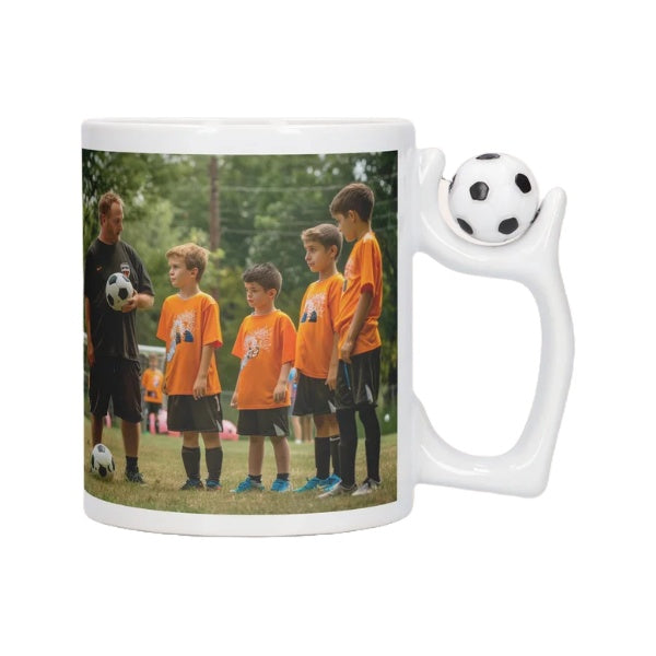 UK Local Custom Football Mug Personalized Soccer Cup With Photo And Team Logo Gift For Fans