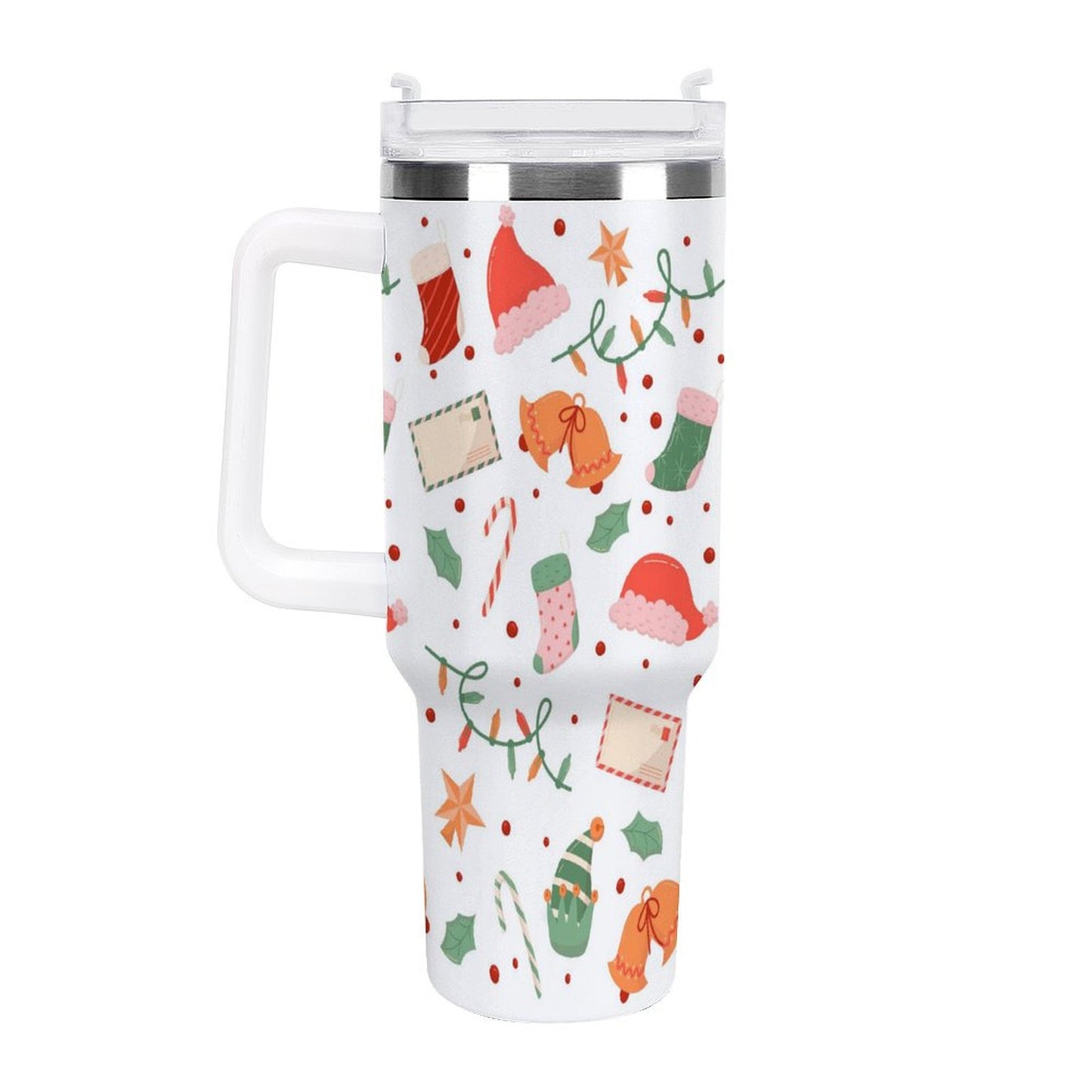 PHDT00025 POD US Local Tumbler 40 oz Large Capacity Car Cup Christmas