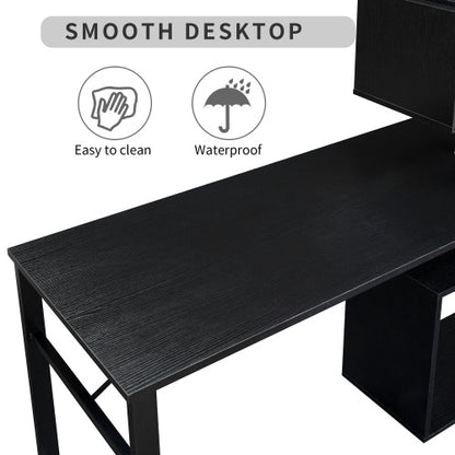 US Local Home Office Computer Desk L-shaped Corner Table