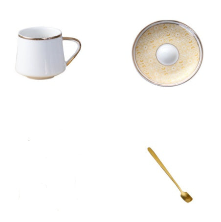 Turkish Ceramic Coffee Cup And Saucer Set