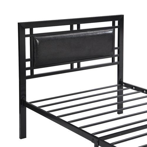 US Local Twin Size Metal Bed Sturdy System Metal Bed Frame ,Modern Style And Comfort To Any Bedroom