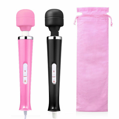 US Local Handheld Massager 20 Speed Wand Vibrating Massage Magic Full Body Therapy Motor