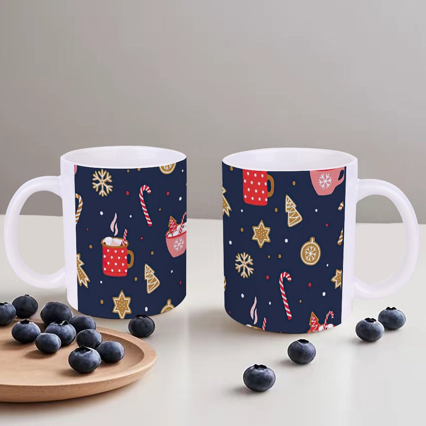 POD US Local White mug with full print, Christmas Gifts 0082