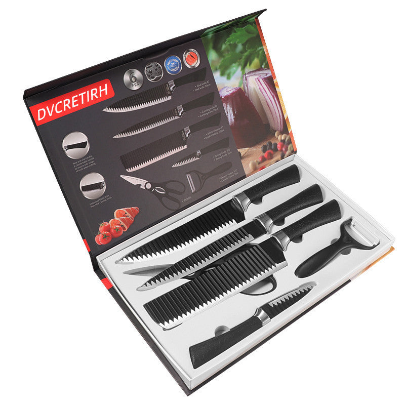 US Local Stylish Stainless Steel Kitchen Knife Set