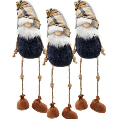 US Local 3PCS Set Christmas Gnomes Decorations Harvest & Thanksgiving Home Table Ornaments, Cute Holiday Decorations For Party Gifts, Autumn Farmhouse Gnome Centerpiece FBA Shipment