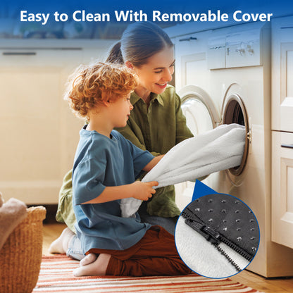 US Local Memory Sponge Short Plush Bed Surface Mattress