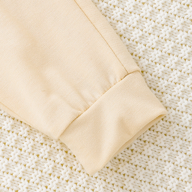 US Local Baby Girls 2Pcs Christmas Outfits MERRY Christmas Letter Print Round Neck Long Sleeve Sweatshirt & Pants Set