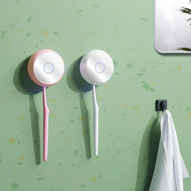 US Local The Toothbrush Sterilization Box Integrates Ultraviolet Sterilization And Drying Functions. Deeply Clean The Toothbrush Head For Complete Oral Health.