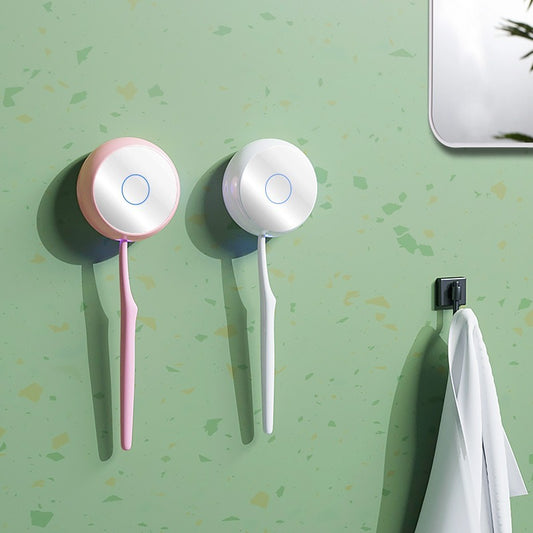 US Local The Toothbrush Sterilization Box Integrates Ultraviolet Sterilization And Drying Functions. Deeply Clean The Toothbrush Head For Complete Oral Health.