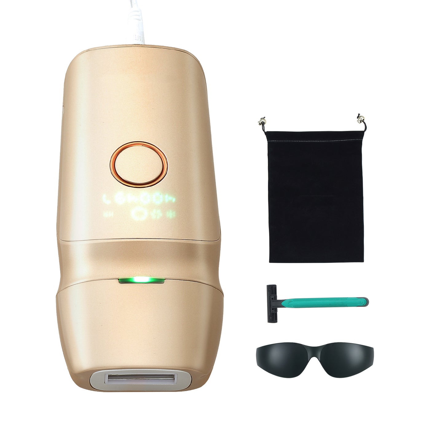 US Local VEVOR IPL Hair Removal, Permanent Hair Removal With Ice Cooling System For Women Men, Auto Manual Modes & 5 Levels, Painless At-Home Hair Removal Device For Legs, Arms, Armpits, Bikini Line