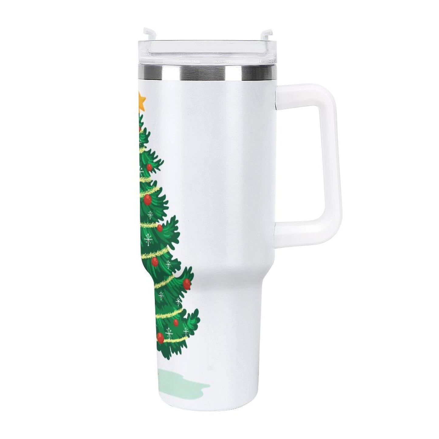 PHDT00063 POD US Local Tumbler 40 oz Large Capacity Car Cup Christmas Tree