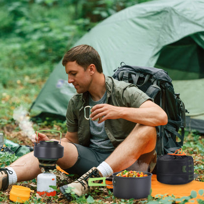 US Local 16 Camping Cookware Sets