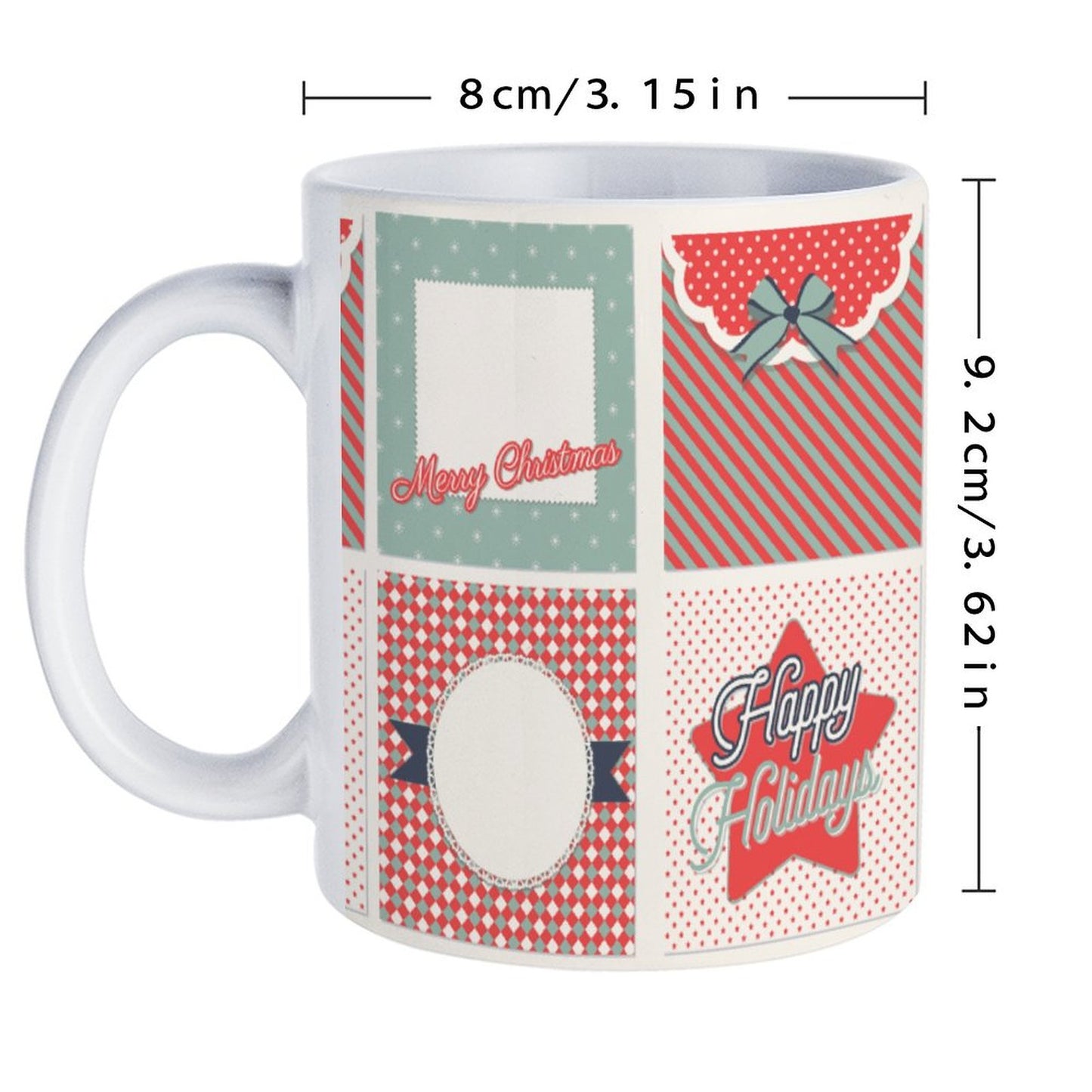 POD US Local White mug with full print, Christmas 0033