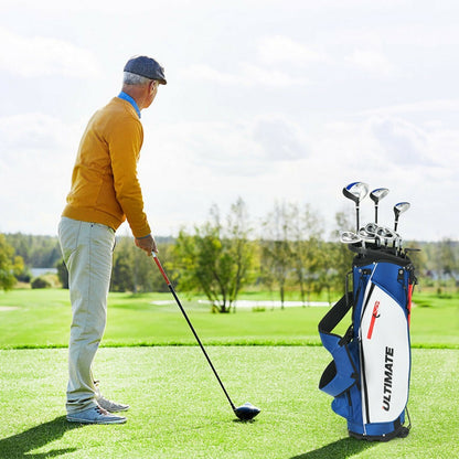 US Local Men's Profile Complete Golf Club Package Set Includes 10 Pieces