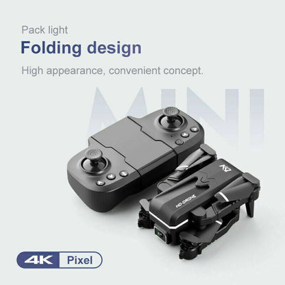 US Local Quad Air Drone RC Drone 4K HD Dual Camera WIFI FPV KK1 2 X Battery Rc Quadcopter