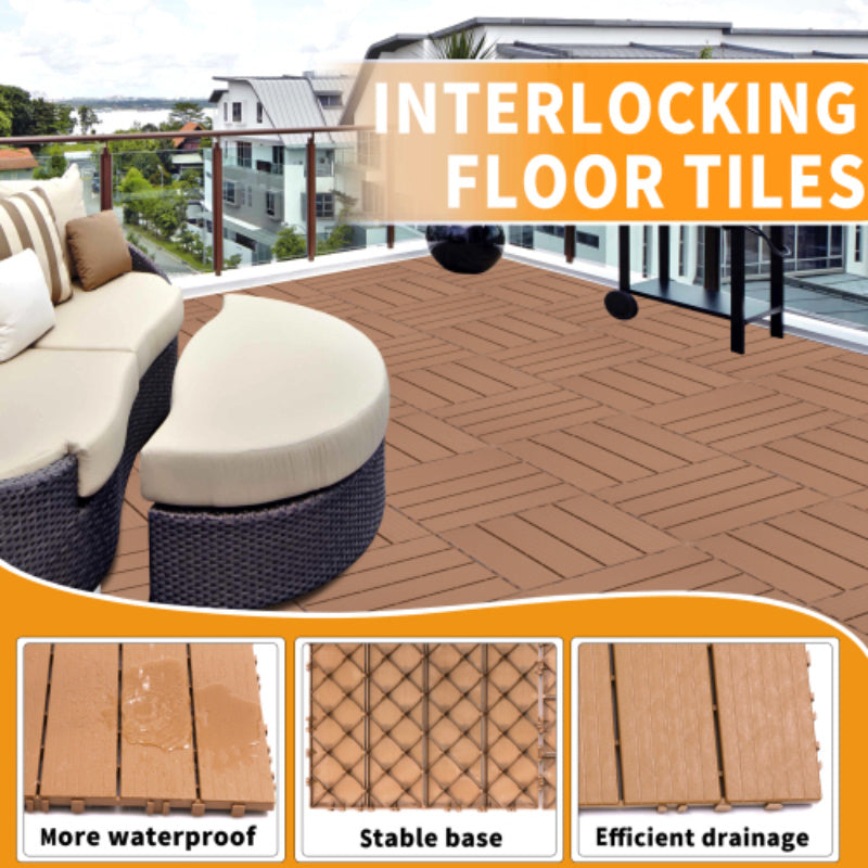 US Local Plastic Interlocking Deck Tiles