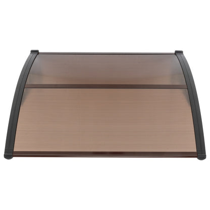 US Local Brown Board Black Bracket Canopy100X96cm
