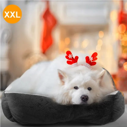 US Local Soft Warm Fleece Puppy Cat Bed Dog Cozy Nest Sofa Bed Cushion Mat XXL Size