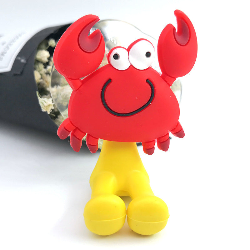 Children's Cute Cartoon Toothbrush Holder Wall Toothbrush Rack