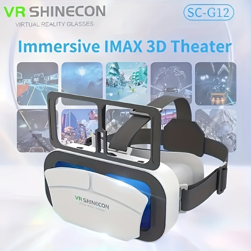 US Local VR SHINECON G05A 3D VR Glasses Headset Virtual Reality Glasses For 4.7-6.0 Inches Android IOS Smart Phones Games 360 HD Movies
