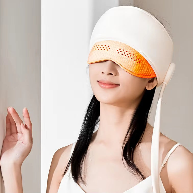 US Local Creative Sleep Aid Head Eye Massager Heating Pain Relief Relaxing Apparatusma Massage At Home